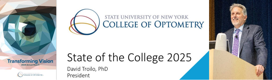 Transforming Vision SUNY College of Optometry 2025 State of the College Address